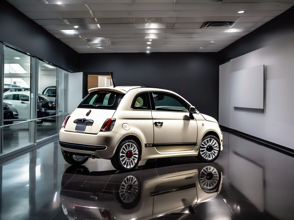 Fiat 500 Lounge frontal