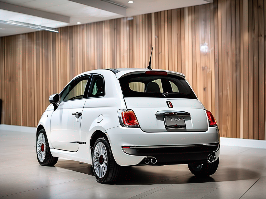 Fiat 500 Lounge trasera