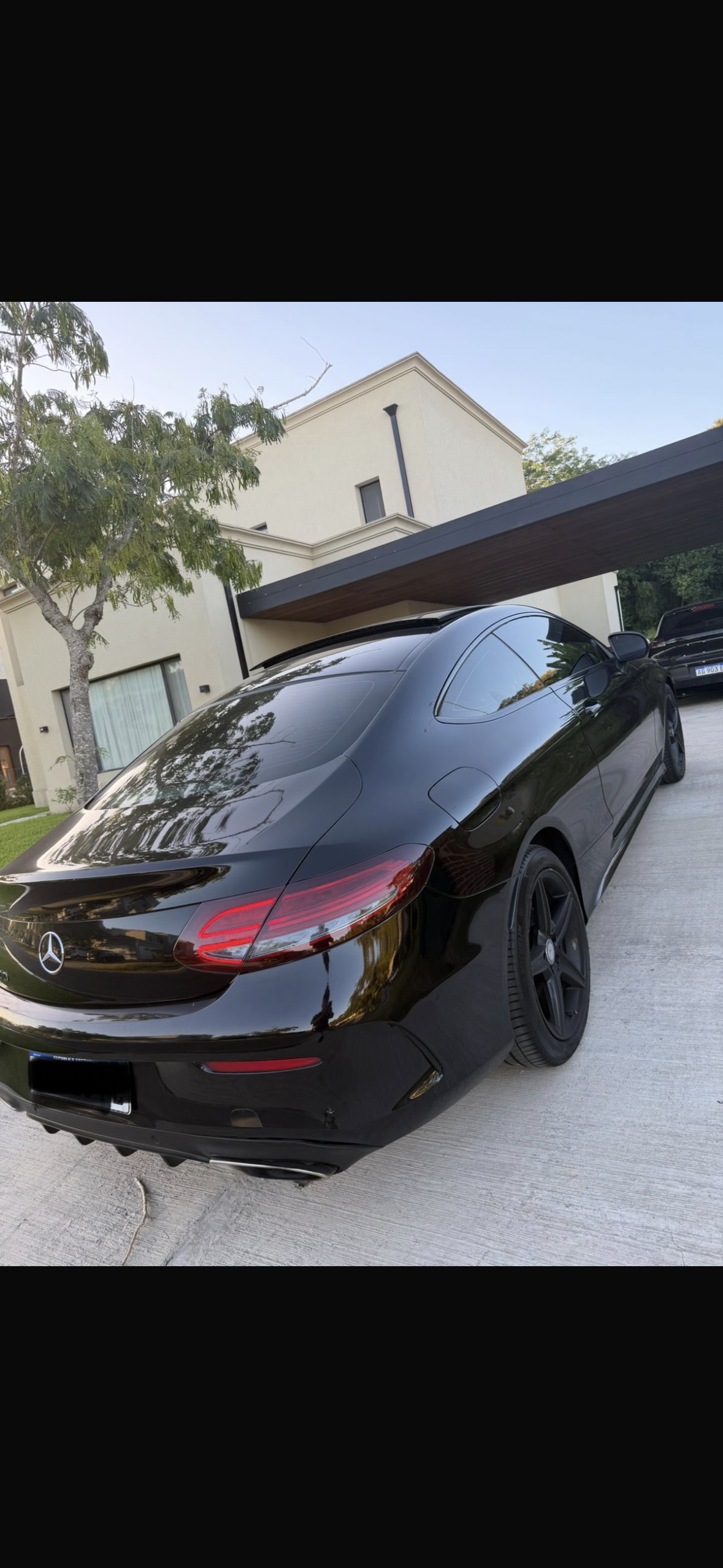 Mercedes-Benz Clase C Coupé trasera