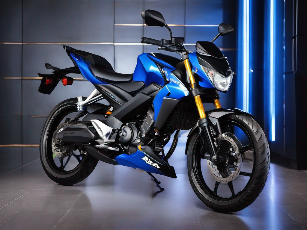 Rouser NS200 lateral izquierdo